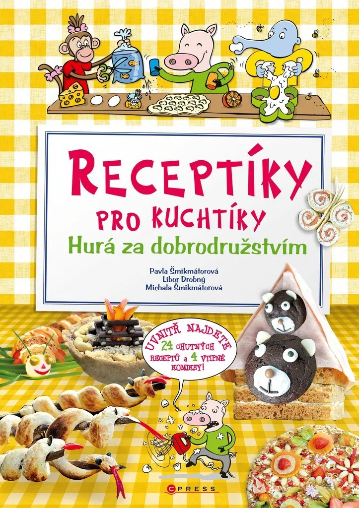 Comment faire aimer la cuisine aux enfants ? Livre Receptíky illustré