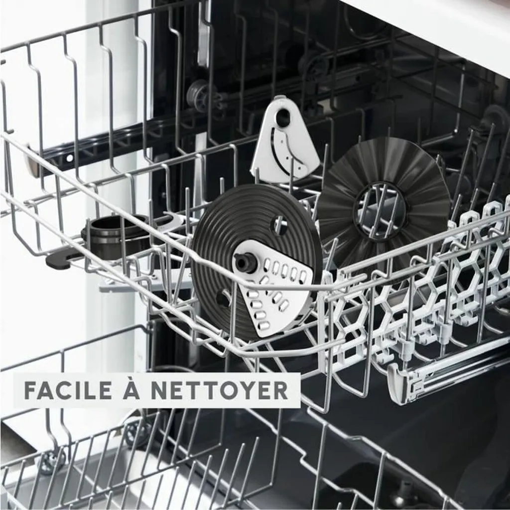Robot multifonctions Moulinex Easy Force avec accessoires de découpe - 8