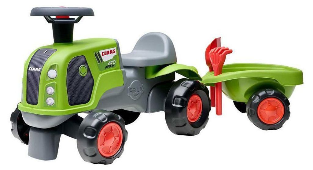 FALK Claas Rutscher mit Anhänger und Schaufel Produktbild 