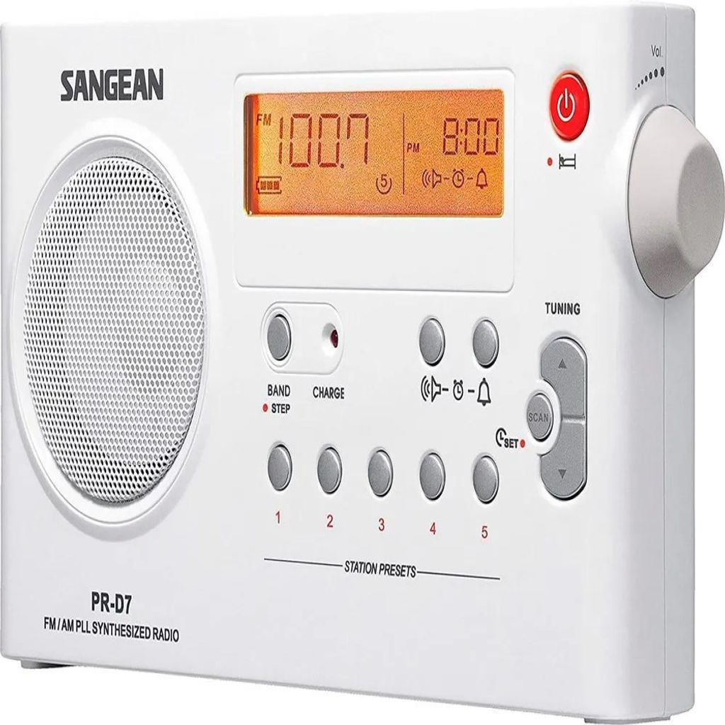 Sangean PR-D7, Tragbar, 87.5 - 108 MHz, 520 - 1710 kHz, Produktbild 