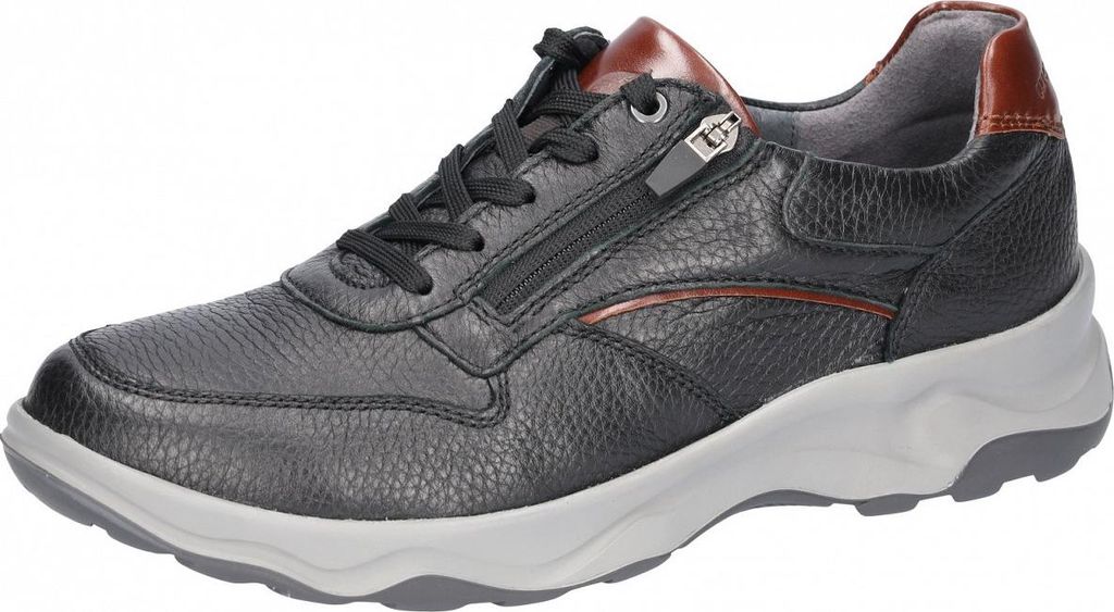Waldläufer Max H: Zapatillas deportivas negras con cordones Imagen del producto 