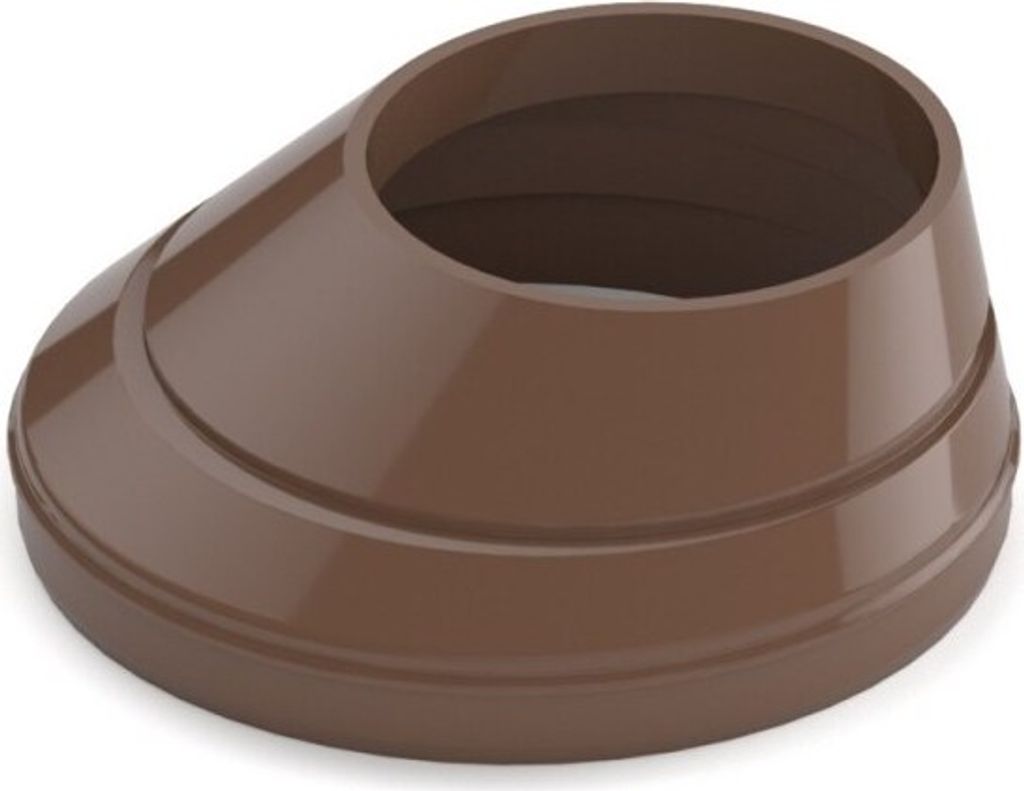 BRYZA Riduttore Geiger Ø 110/63 mm, marrone RAL 8017 Immagine del prodotto 