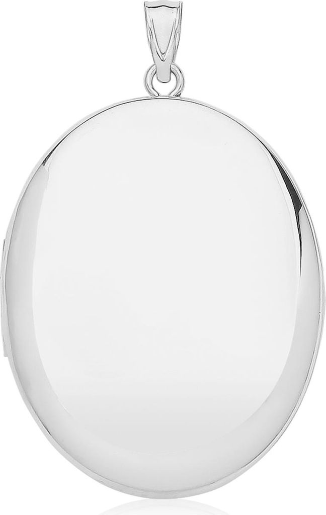 Klassisches 925 Sterling Silber Damen - Medaillon - 40mm*27mm, 7 Gramm; TRS33111