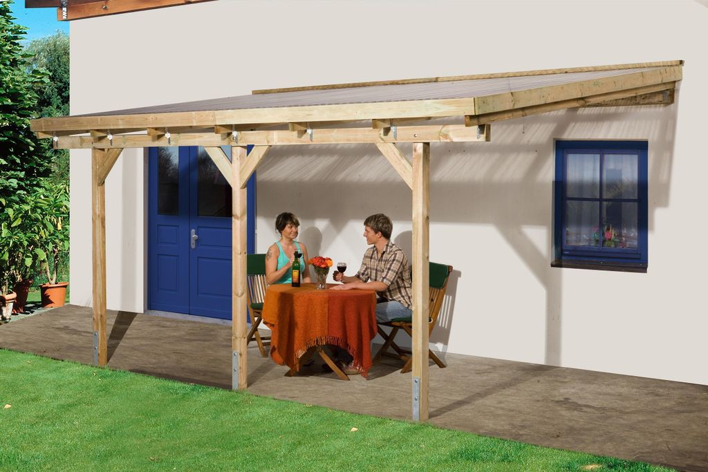 Terrassenüberdachung 671 Gr.2 B x T x H 424 x 257 x 267 Produktbild 
