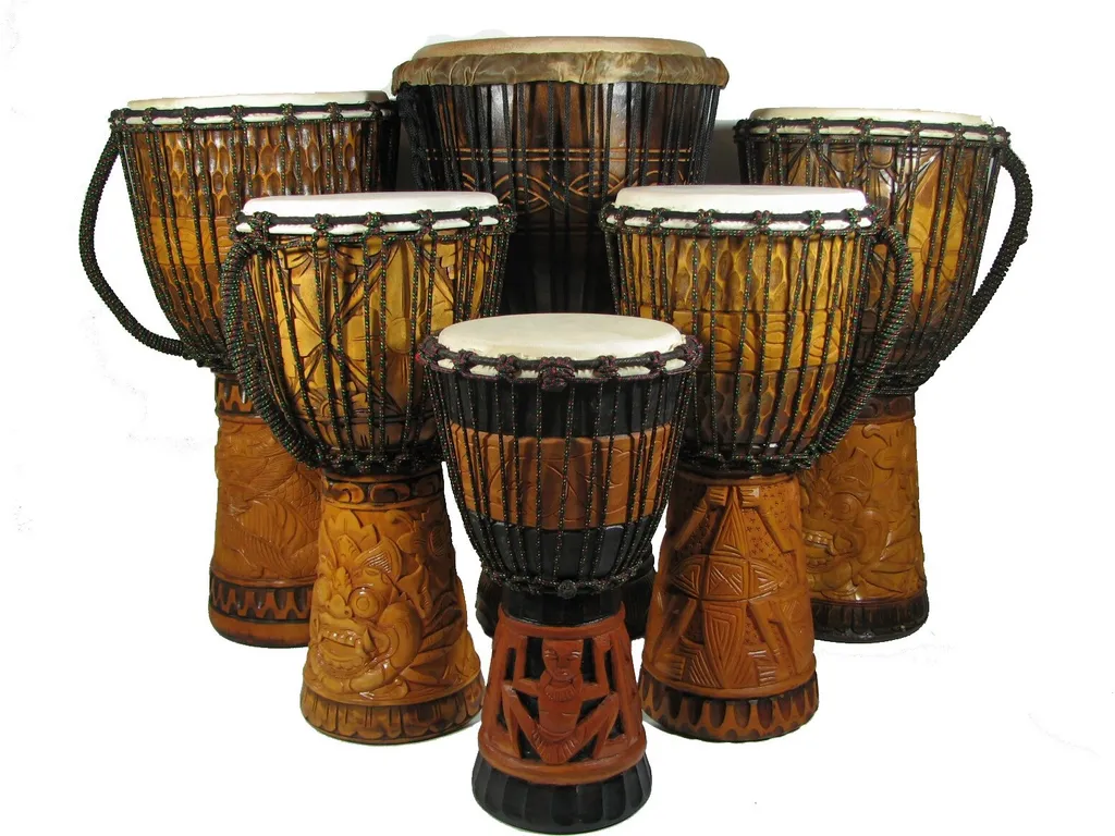 Djembé compact 40 cm pour apprendre les percussions sans encombre