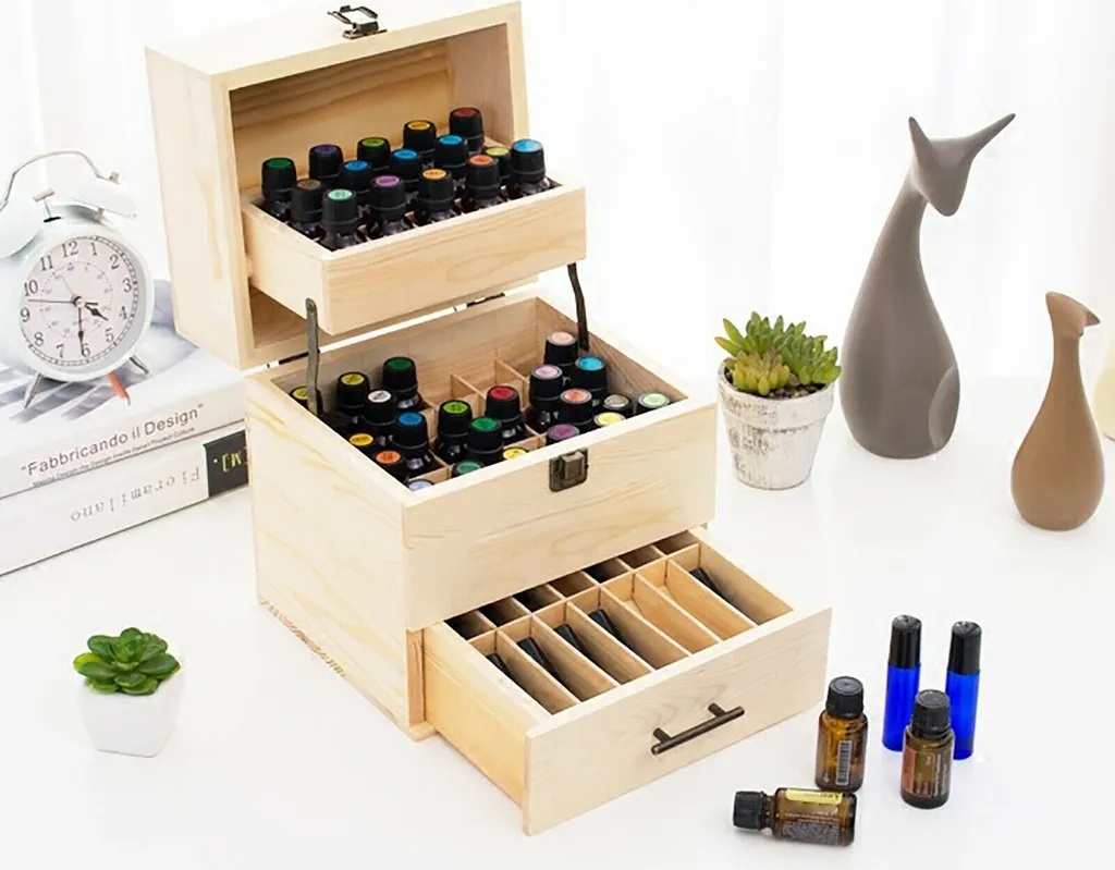 Sunicon 120-Fach Schmuckbox - 5 Schichten Transparente Aufbewahrung