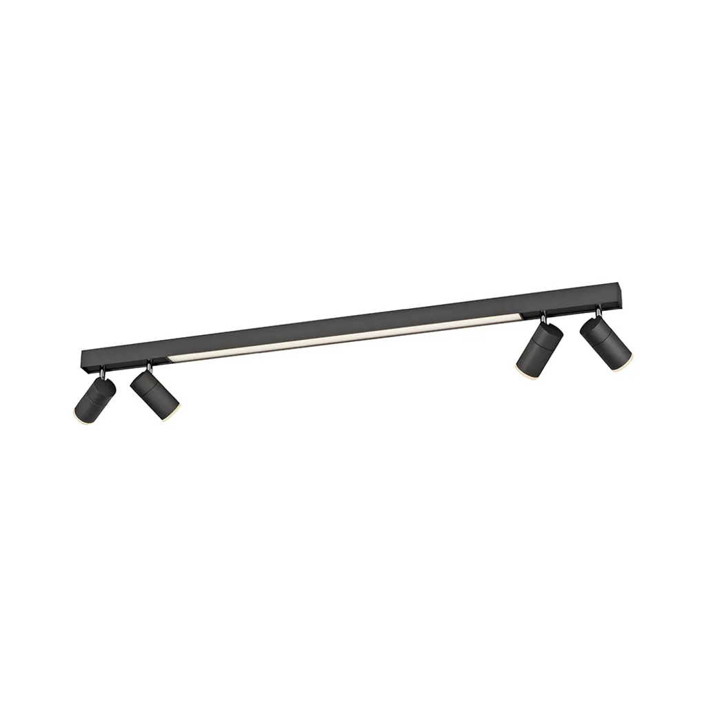 Plafonnier LED Variable Anthracite PURE LINES CCT avec Télécommande