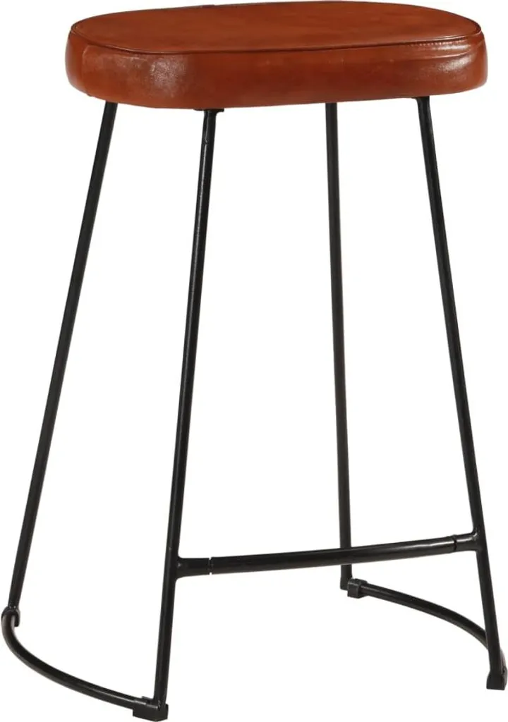 2 Sgabelli Bar Marrone Scuro vidaXL | Stile Vintage per la Tua Cucina