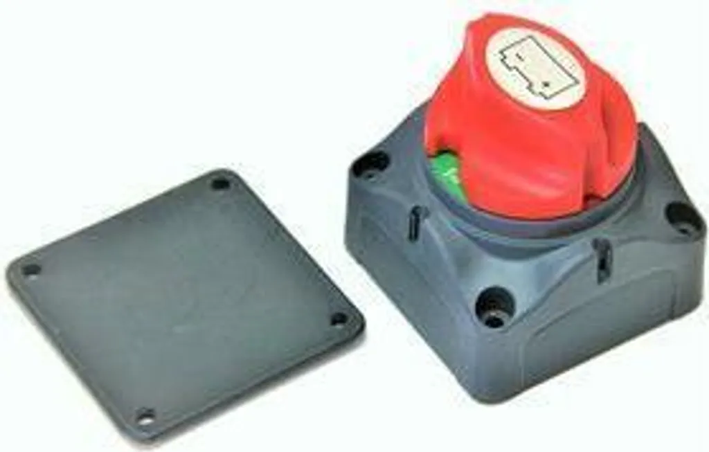 Coupe-Batterie Manuel 12V/48V 275A Interrupteur de Sécurité Universel