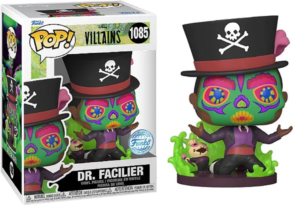 Funko POP! Disney Villains Sugar Skull Facilier w/Base 1085 Obrázek produktu 