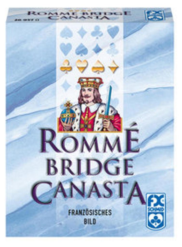 Rommé Bridge Canasta F.X. Schmid 26957 Produktbild 
