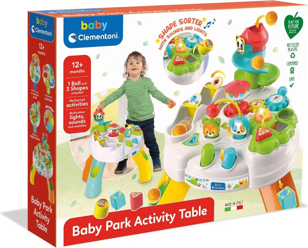 Clém. Table de jeu interactive et d'éveil sensoriel pour bébé