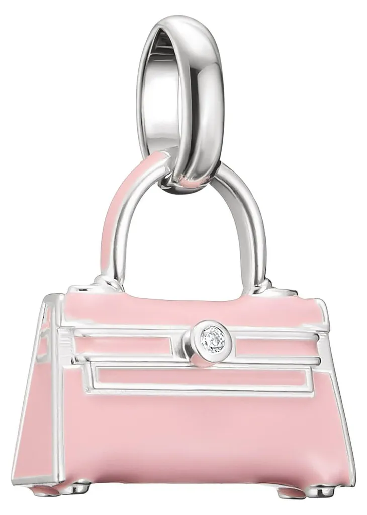 Charm sac à main argenté Connect pour bijoux personnalisables et charms - 3