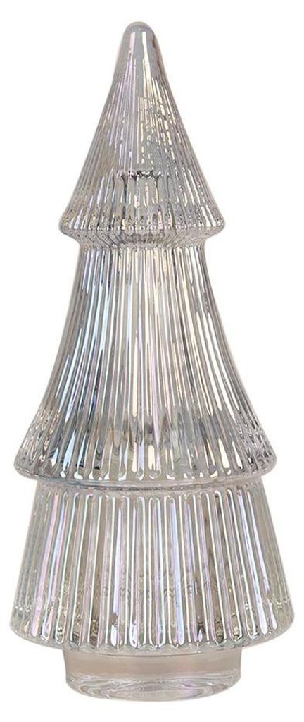 Skleněný vánoční stromek Clayre & Eef Ø 7x16 cm Obrázek produktu 