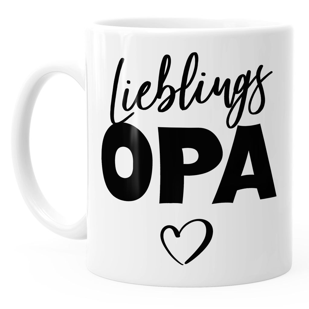 Kaffeetasse Lieblings Opa MoonWorks® 