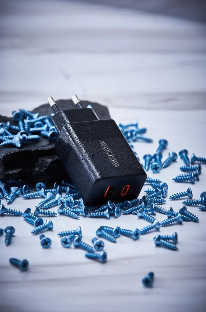 Alimentatore Echos 25W USB-C USB-A | Ricarica Rapida PD PPS Universale - 8