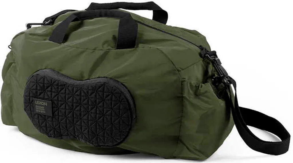 Lexon Saco Peanut Sac de Sport Kaki pliable et ultra léger polyvalent