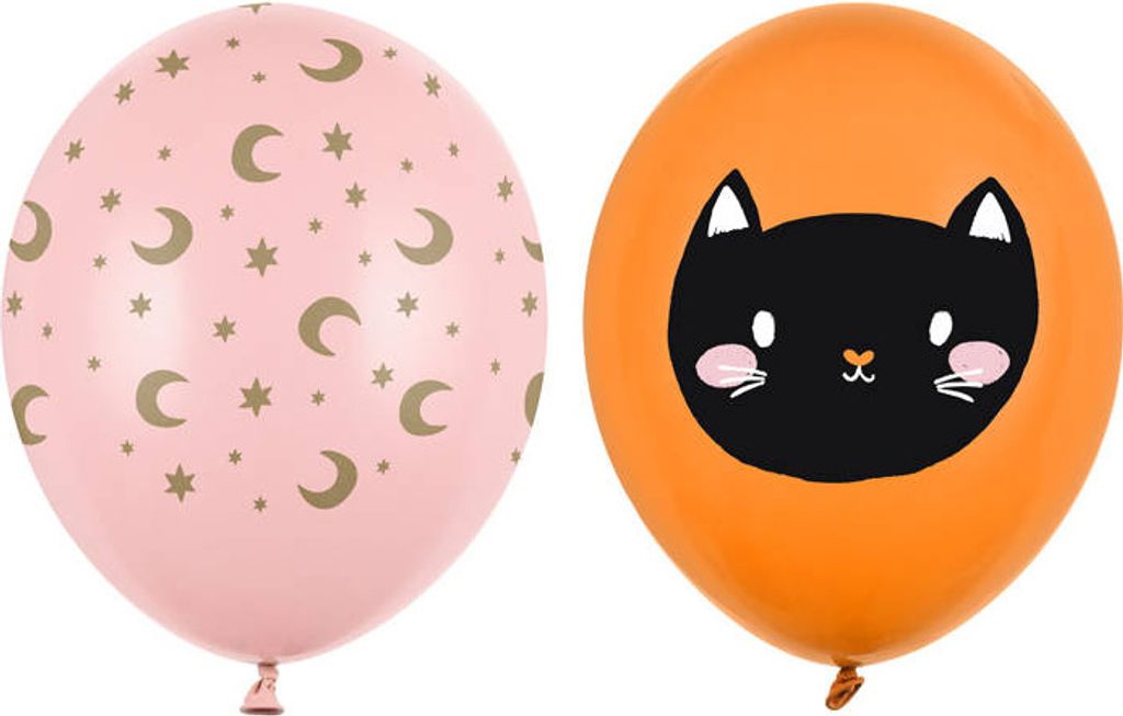 Luftballons 30 cm, Hocus Pocus, Mix (1 Packung / 50 Stück)