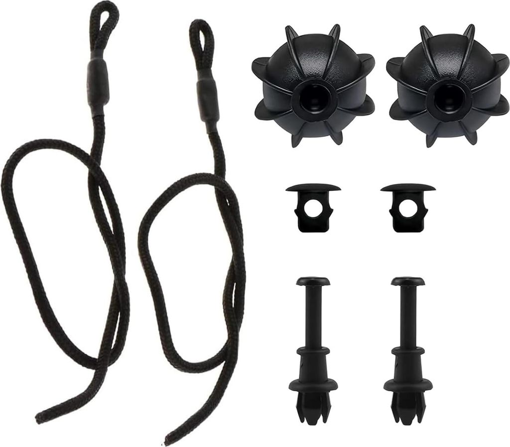 Kofferraum Halteband Hutablage 2 Stück Heckablage Strap Ersatz für Golf 6 MK6, Auto Universal Haltebänder, Kofferraumabdeckung Band Halterung f...