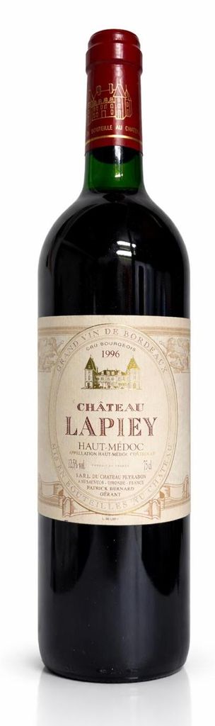 Wein 1996 Chateau Lapiey Haut-Medoc