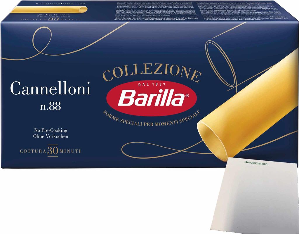 Barilla Cannelloni (250g Packung) + usy Block