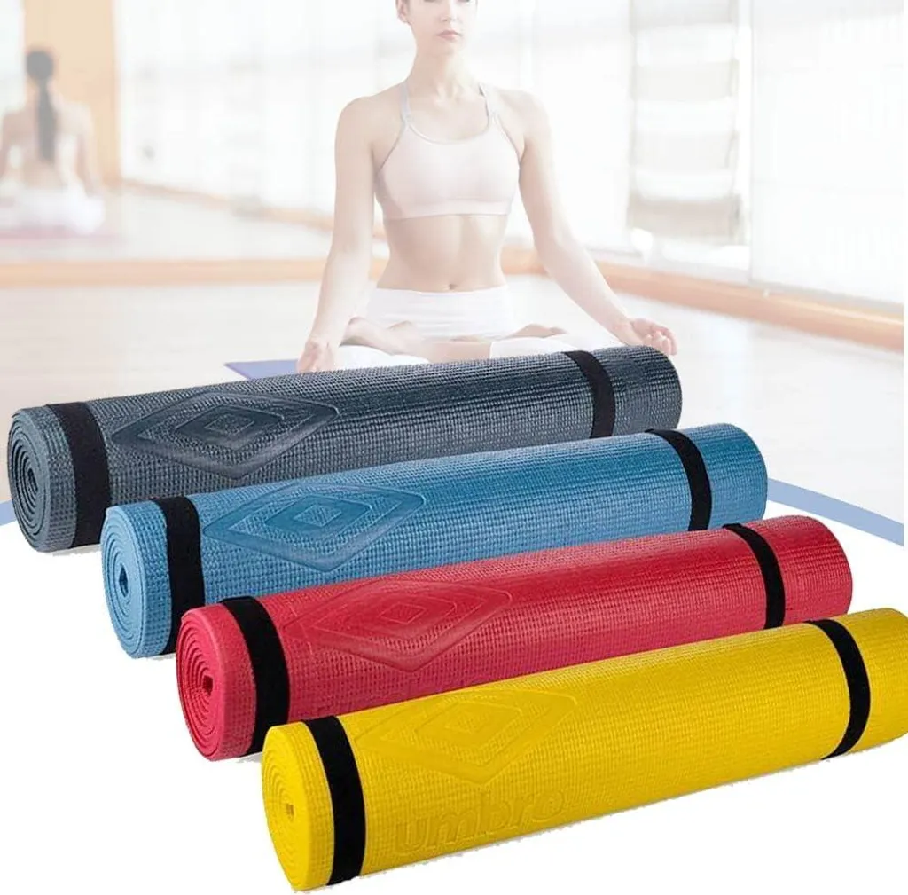 Tapis de gym et yoga confortable - Matériel de fitness 175x60 cm
