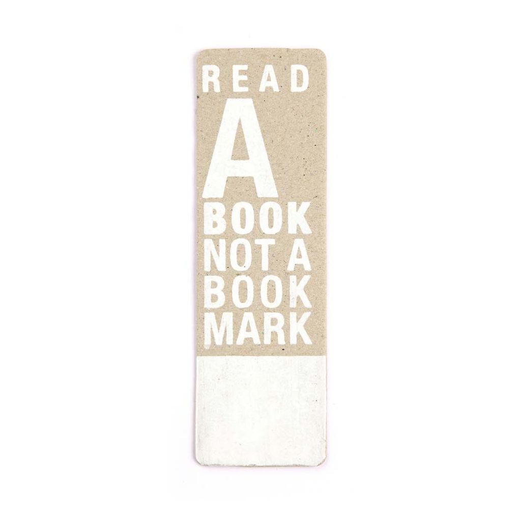 Good old crafts Lesezeichen "Read a book"
