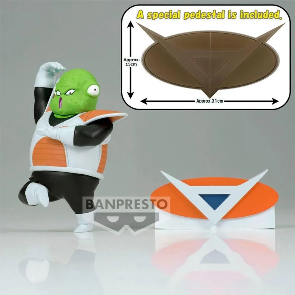 Figurine Guldo DBZ 8 cm - Décoration de Bureau et Collection Ginyu Force