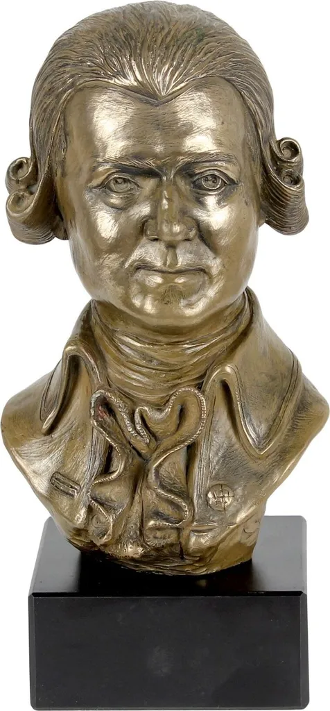 Statue Mozart pour Décoration d'École ou Hôtel - Statuette en Marbre