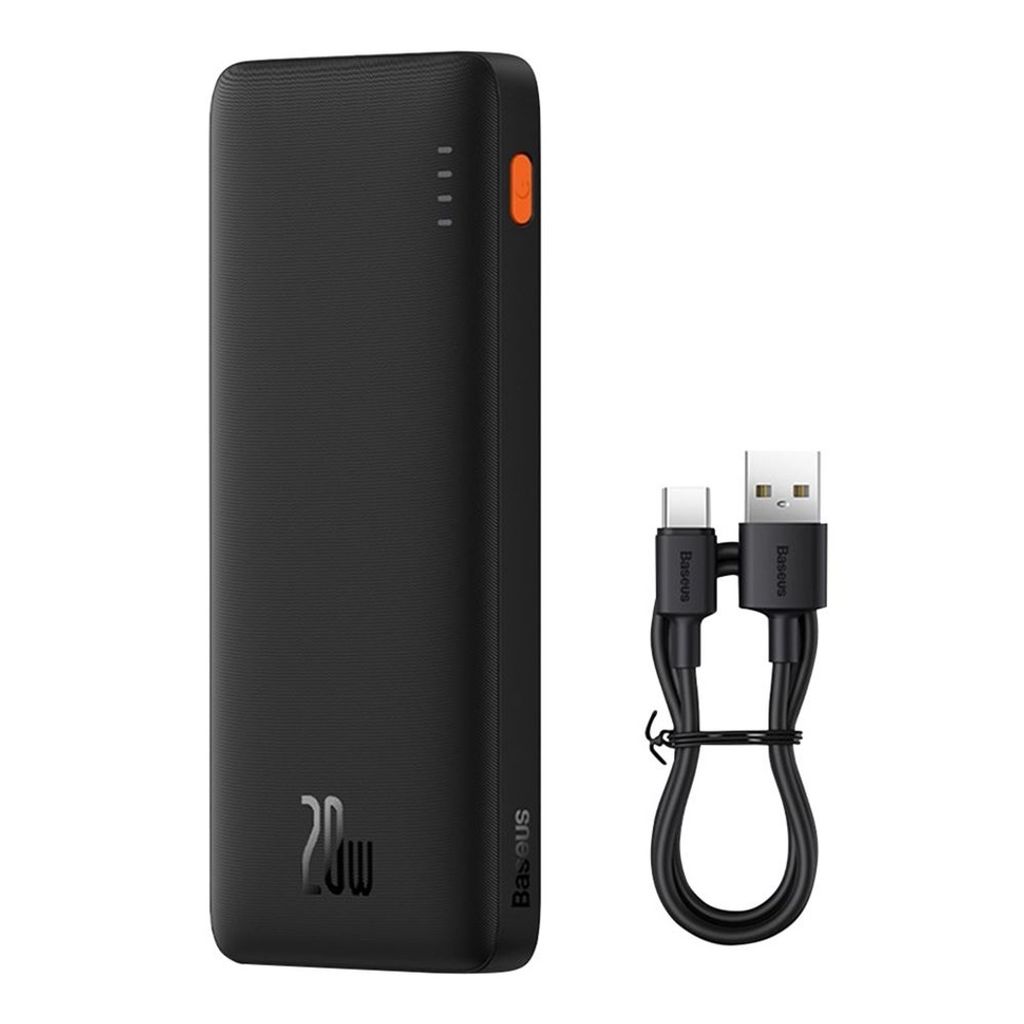 Baseus Airpow, 10000 mAh, Power Delivery, 20 W, Schwarz Produktbild 