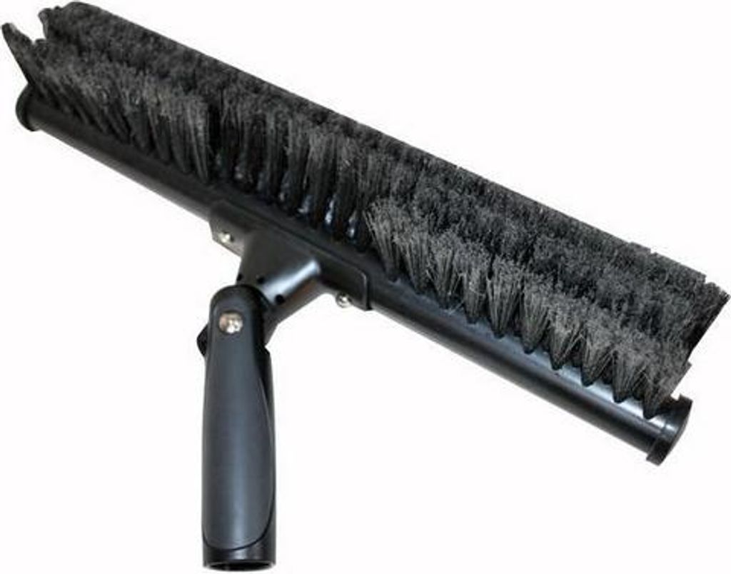 Ettore Profi-Schrubber - Fenster- und Fassadenreinigungsbürste für hartnäckigen Schmutz