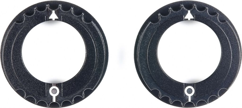 Tamiya TA08R/Pro Alu Diff.-Halter +0,8 (2)