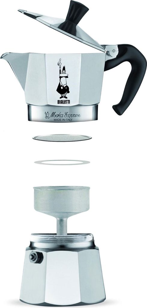 Bialetti Moka Express - 3 Tassen Espressokocher Produktbild 