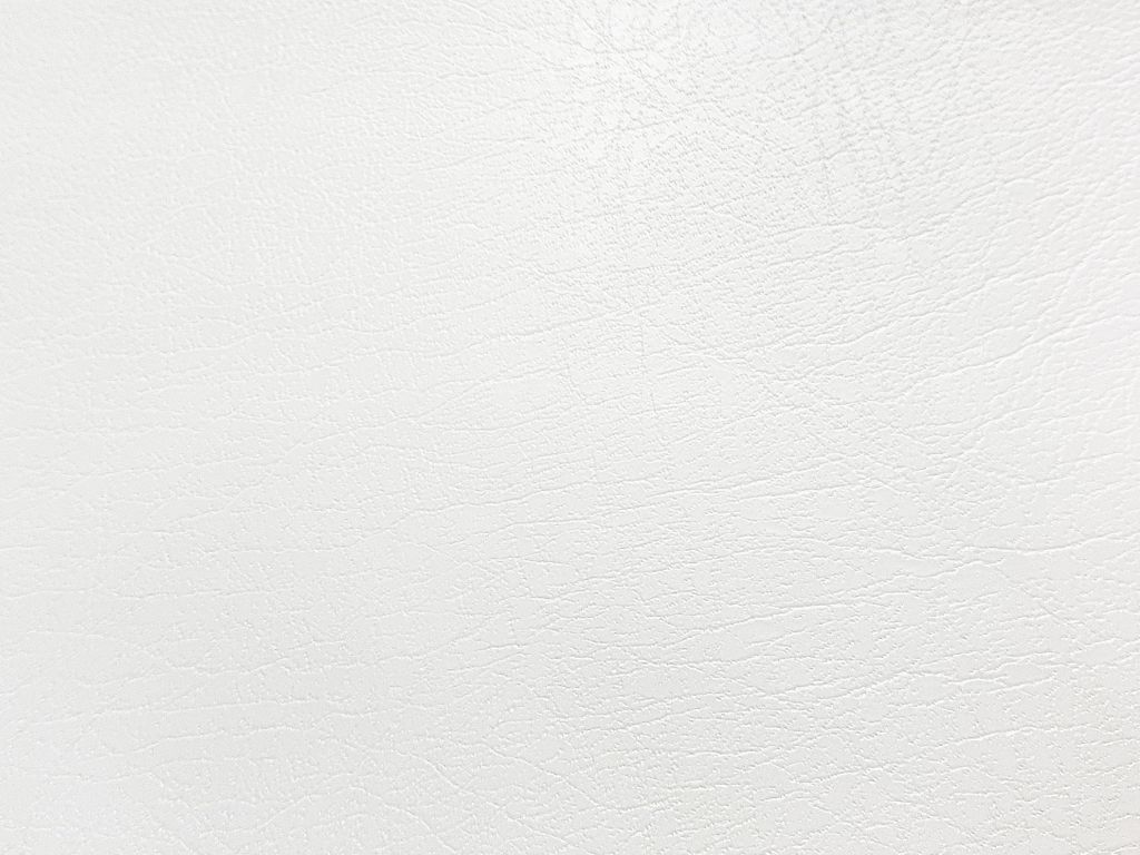 Klebefolie Möbel 90x50 cm - Leder Weiß - Selbstklebende Möbelfolie im Deko-Stil - Klebefolie für Möbel ideal für Küche, Bad und DIY Projekte