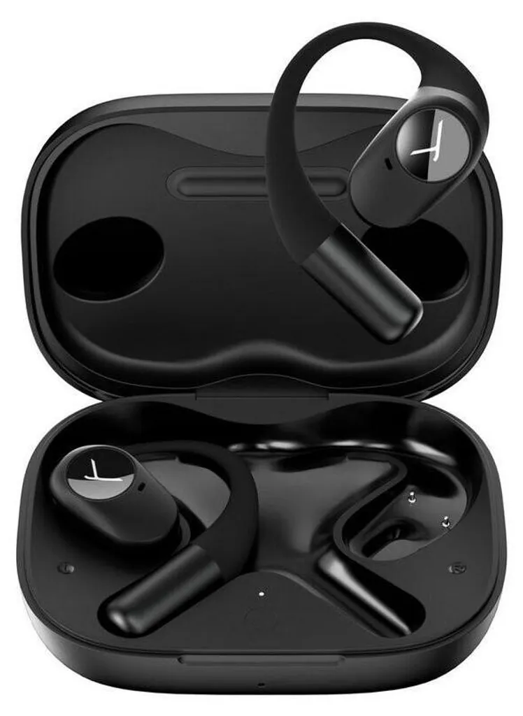 Amiron 200 écouteurs sans fil noirs parfaits pour le sport et voyage