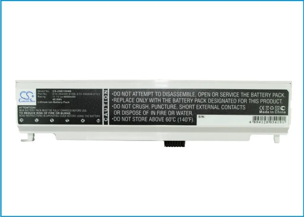 Batterie Ordinateur Portable E10IL2 compatible Uniwill E10 4400mAh - 2