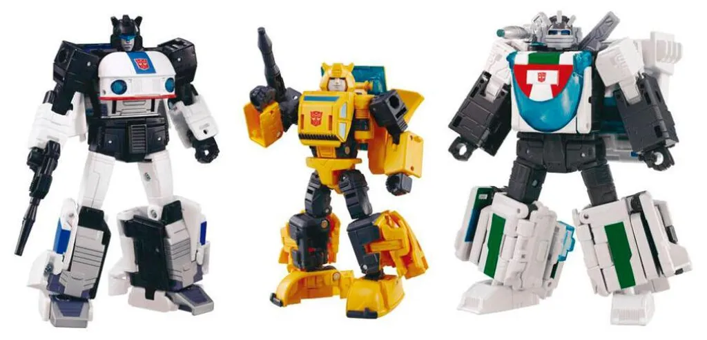 Transformers Pack Cybertron Chase pour Diorama et Exposition Vitrine