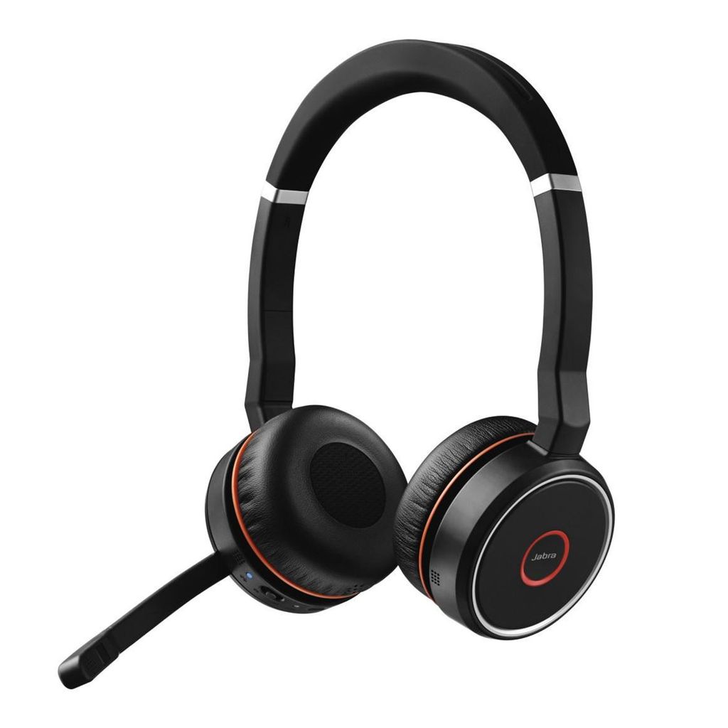 Jabra Evolve 75 100-98510000-99 - Headset - On-Ear - Bluetooth - kabellos - aktive Rauschunterdrückung