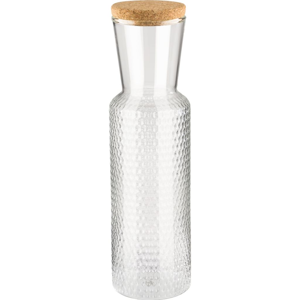APS-Germany DOTS, Karaffe, 0,9 l, Transparent, Kork, Glas, Produktbild 