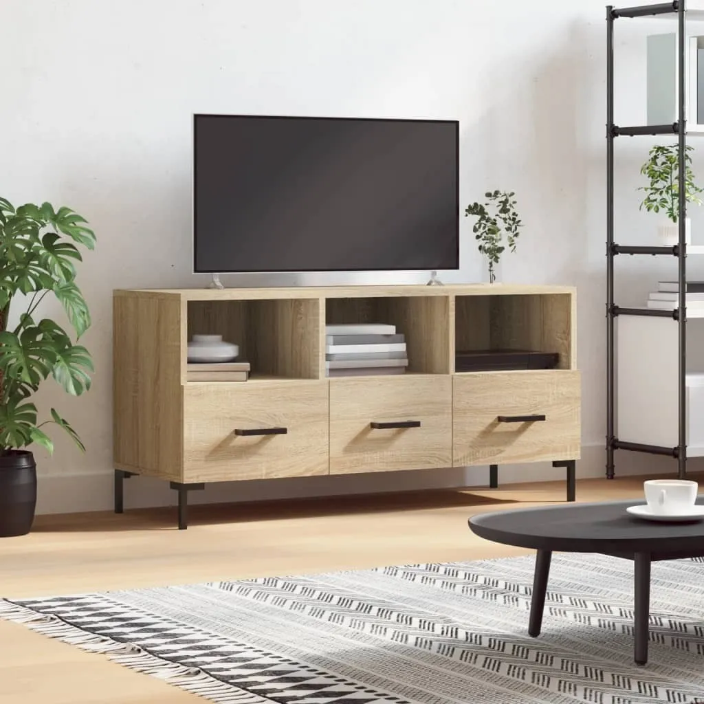 Maison Exclusive - Mobile TV in rovere Sonoma 102x36x50 cm Materiale ligneo