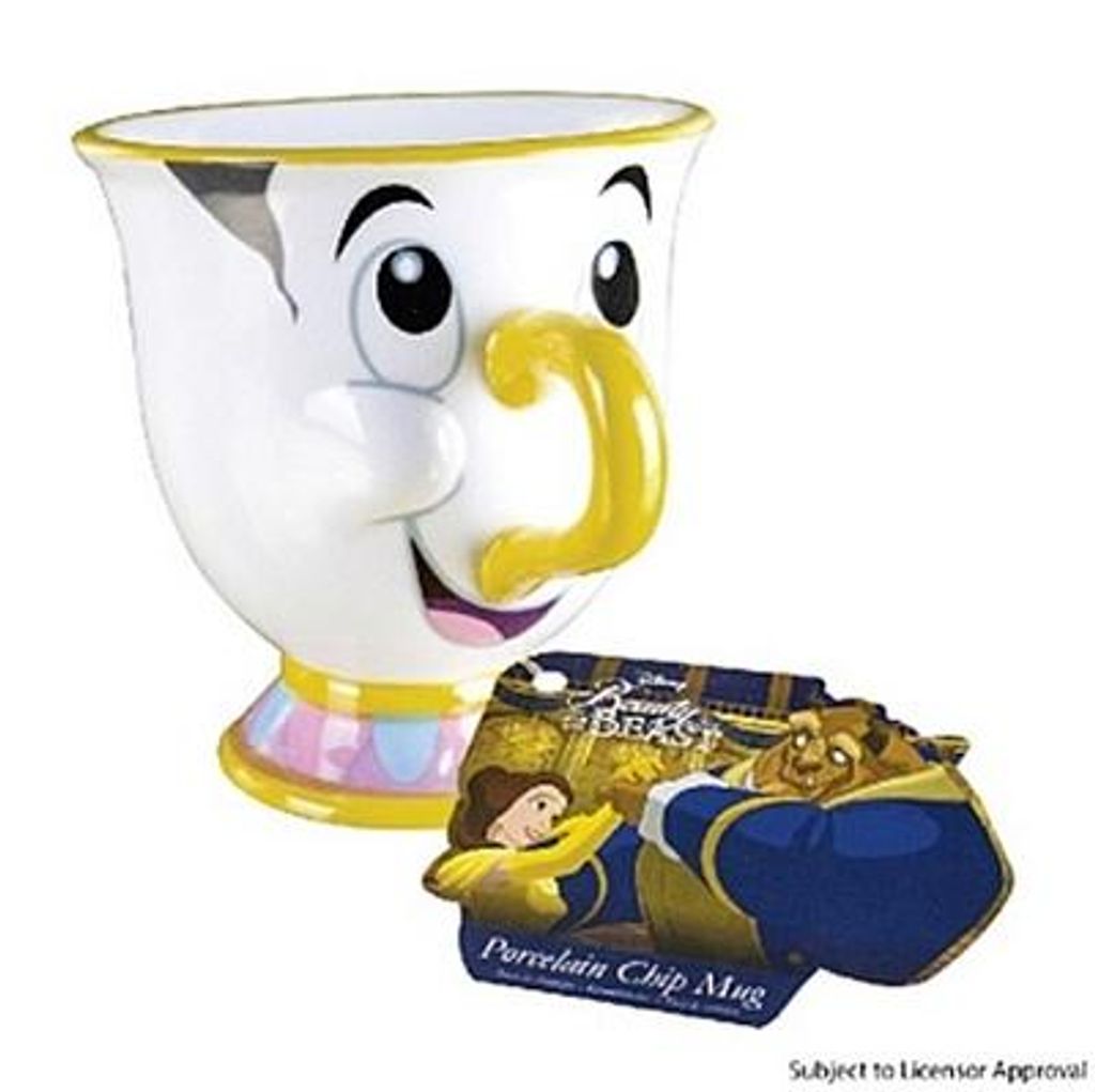 Disney Die Schöne und das Biest Lumiere Tassilo Tassen Kaffeebecher 2 Stück SET 