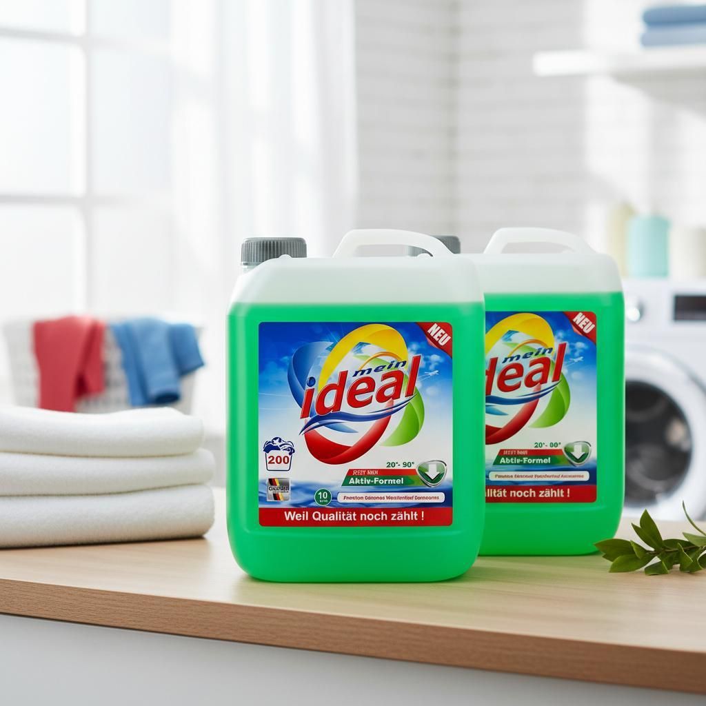20 Liter ( 2 x 10 Liter ) Liter ideal Flüssigwaschmittel Produktbild 