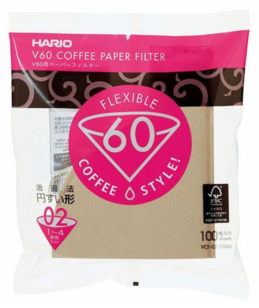 Hario VCF02100M Jednorazový kávový filter, Misarashi Obrázok produktu 