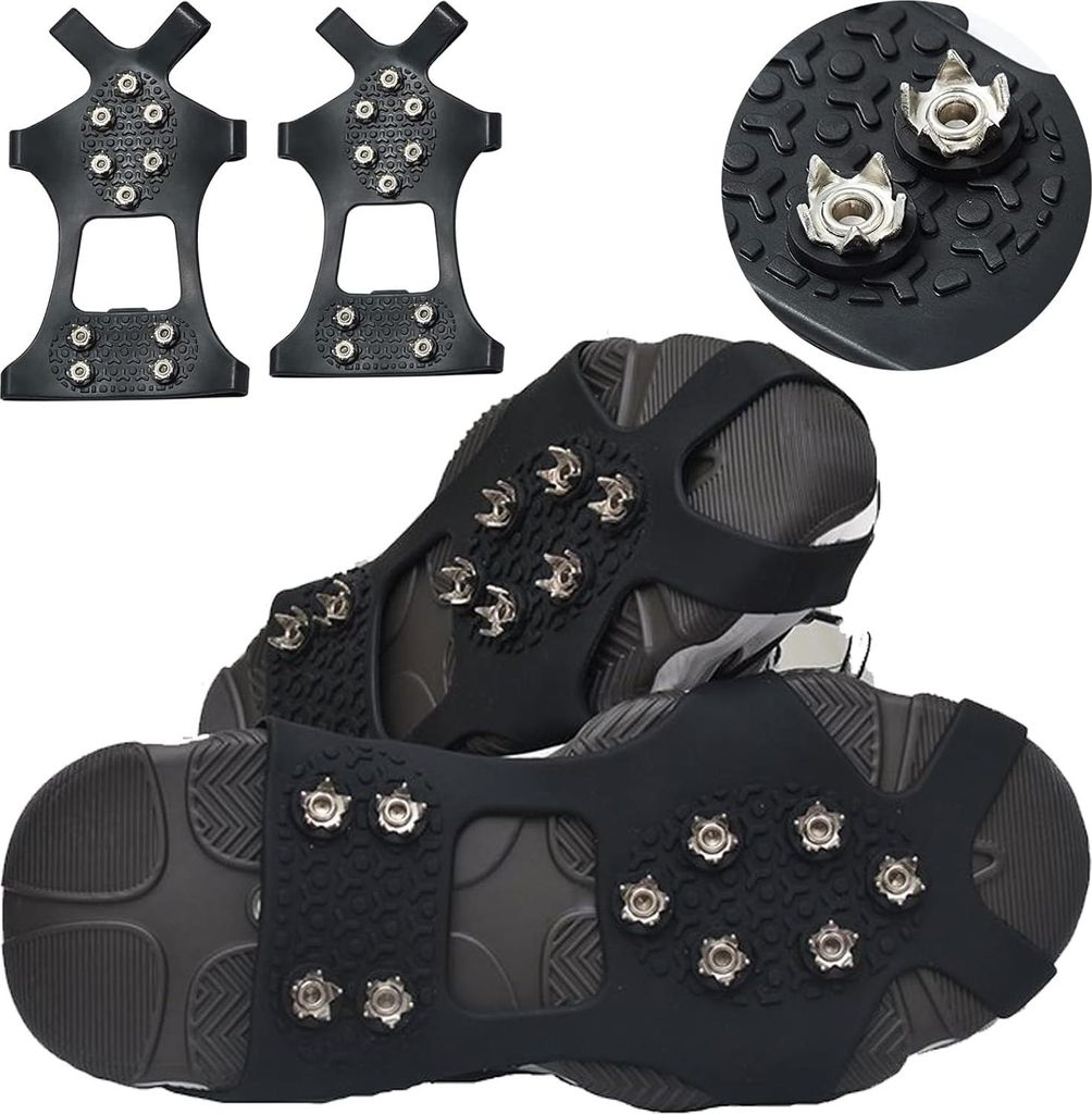 Schneespikes, Steigeisen, Schneeketten und Schneestiefel Produktbild 