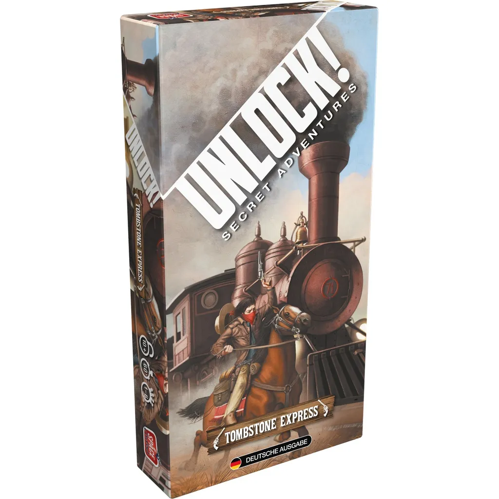 Réussir son Escape Game Maison avec Unlock Tombstone Express Asmodee