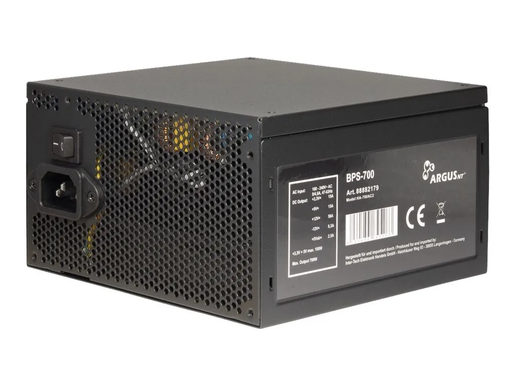 Alimentatore Gaming 700W Inter-Tech Argus BPS-700 80+ Bronze - Prezzi - 5