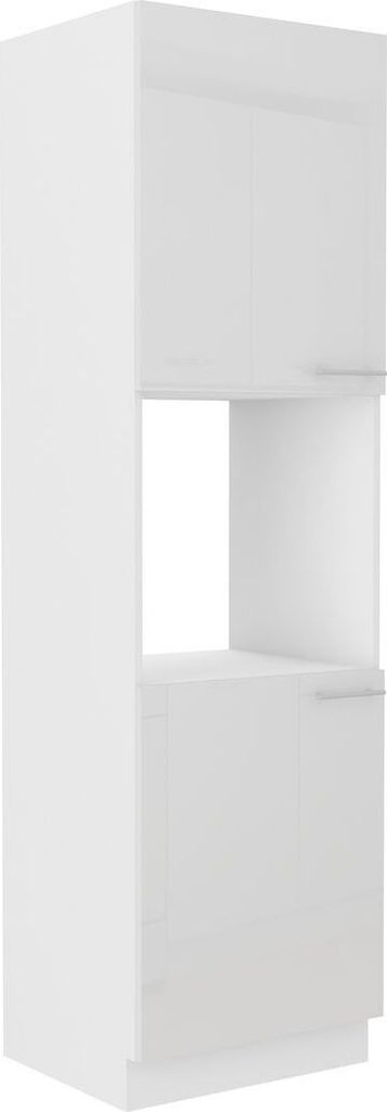 Küchen Hochschrank 60 Lara Weiß Hochglanz Küchenzeile Küchenblock Küche