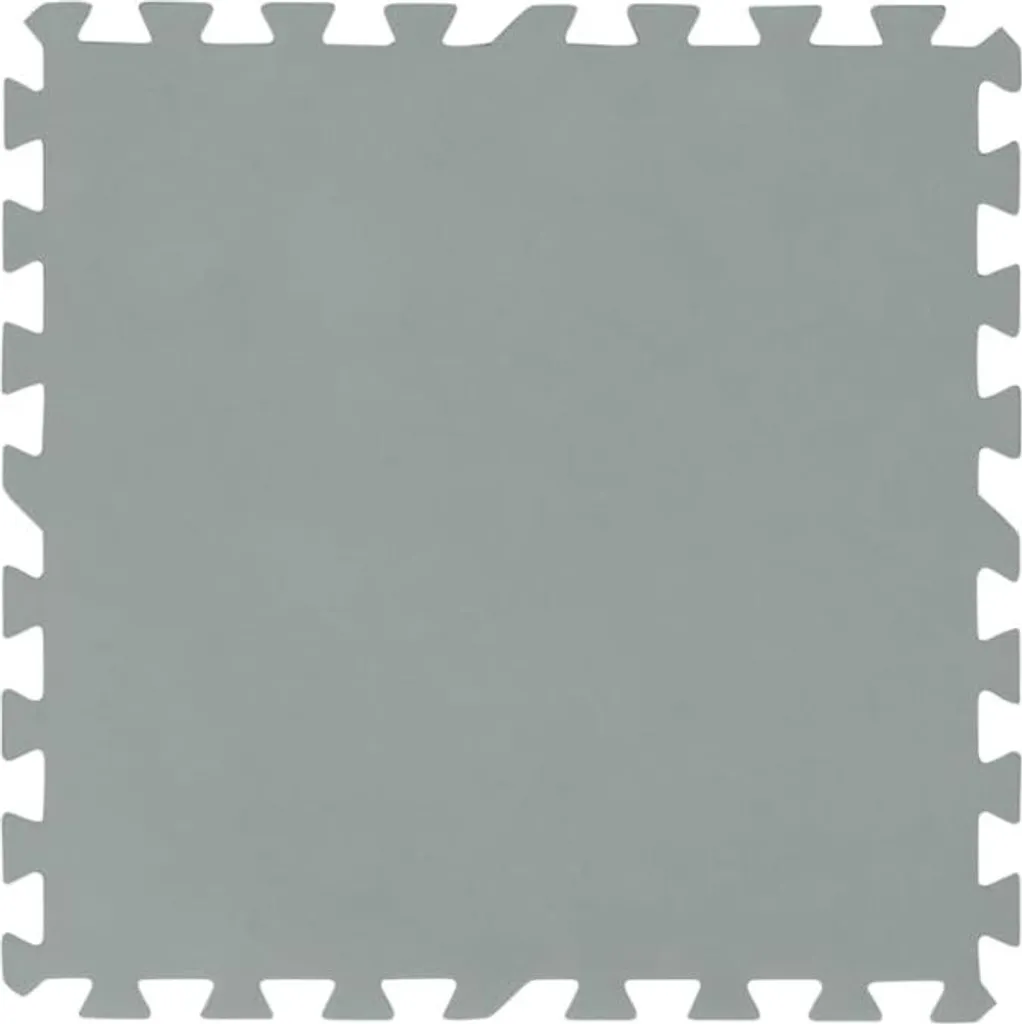 Base Piscina Bestway Grigia 50x50 9 Pezzi - Design e Protezione