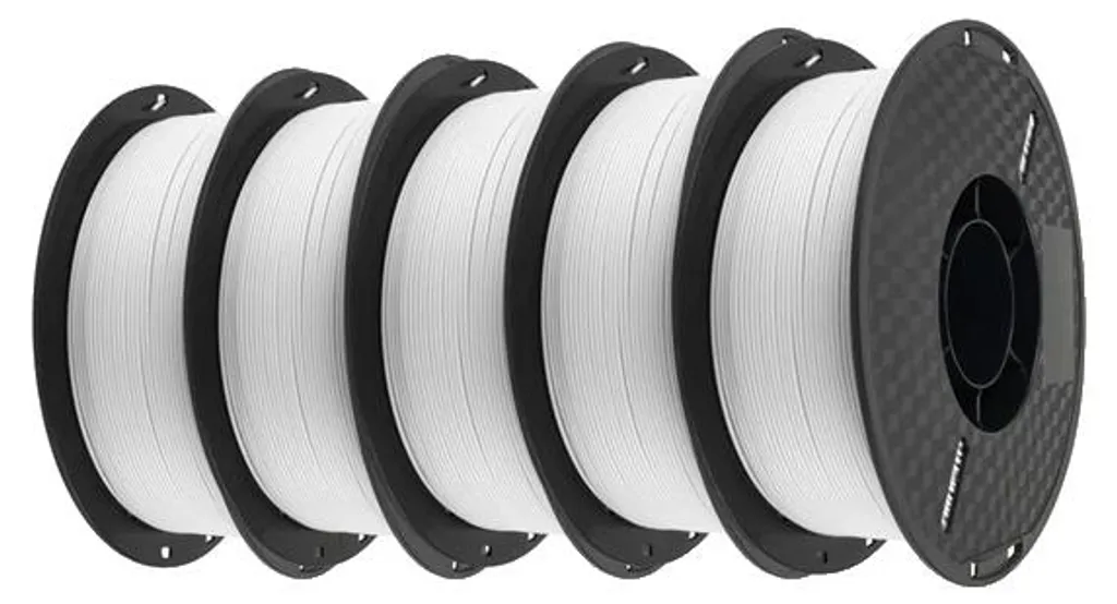 Filament HS-PLA blanc 5kg : finis les échecs d'impression 3D rapide