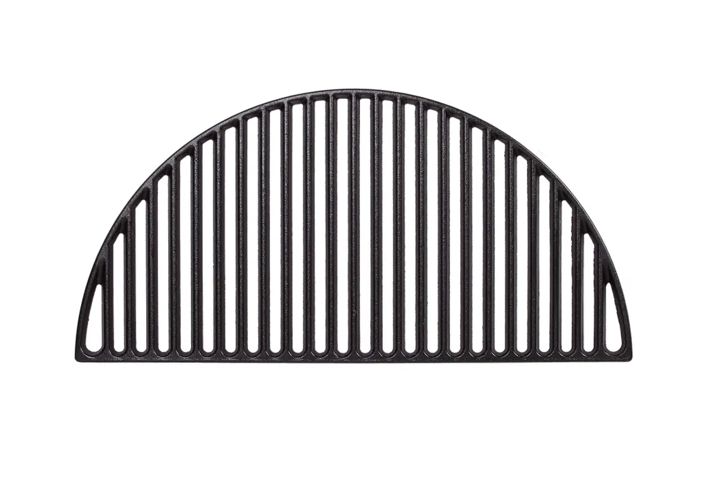 Grille de cuisson en fonte demi-lune compatible Kamado Joe Classic